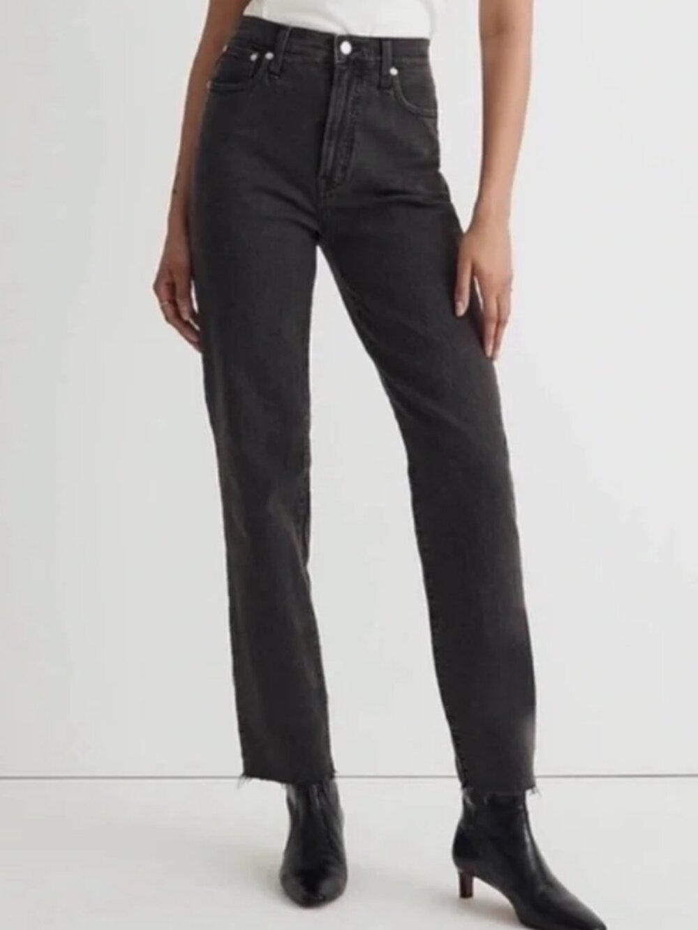 Perfect Vintage Jeans Madewell Size 25, Color LUNAR WASH